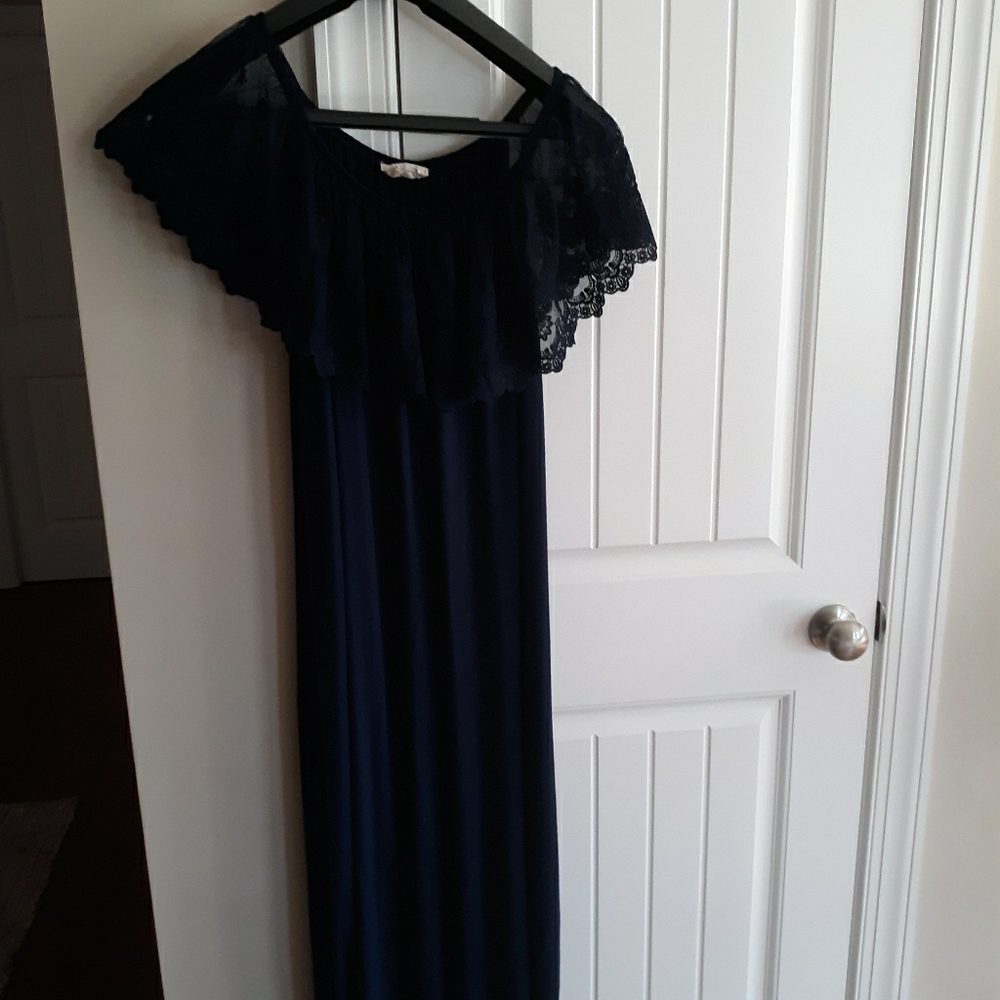 Off the shoulder lace dress